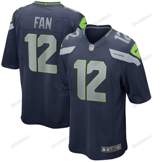 12s Seattle Seahawks Game Jersey - College Navy